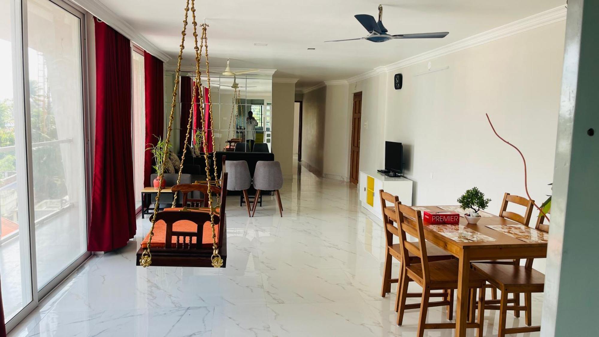 Rajamandiram 3Bhk Ac Apartment In Trivandrum Central Thiruvananthapuram Ngoại thất bức ảnh